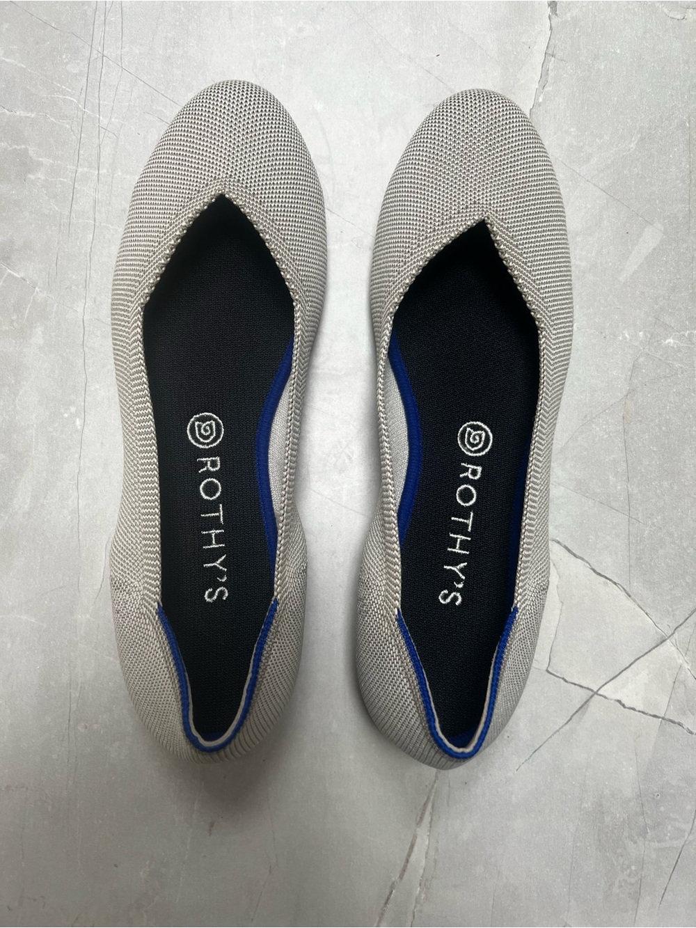 Rothy's Round Toe Birdseye Flats - Picture 2 of 10